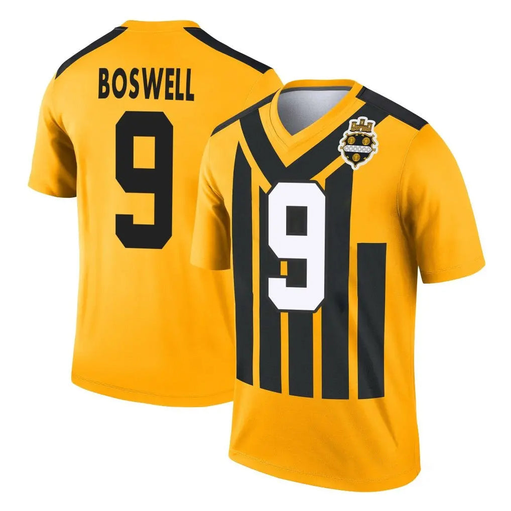Tuec P.Steelers #9 Chris Boswell Player Gold Legend Limited 1933 Throwback Performance Home Game Stitched Jerseys
