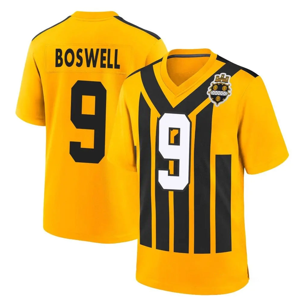 Tuec P.Steelers #9 Chris Boswell Player Gold Limited 1933 Throwback Home Game Stitched Jerseys