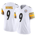 Tuec P.Steelers #9 Chris Boswell Player White Limited Vapor F.U.S.E. Home Game Stitched Jerseys
