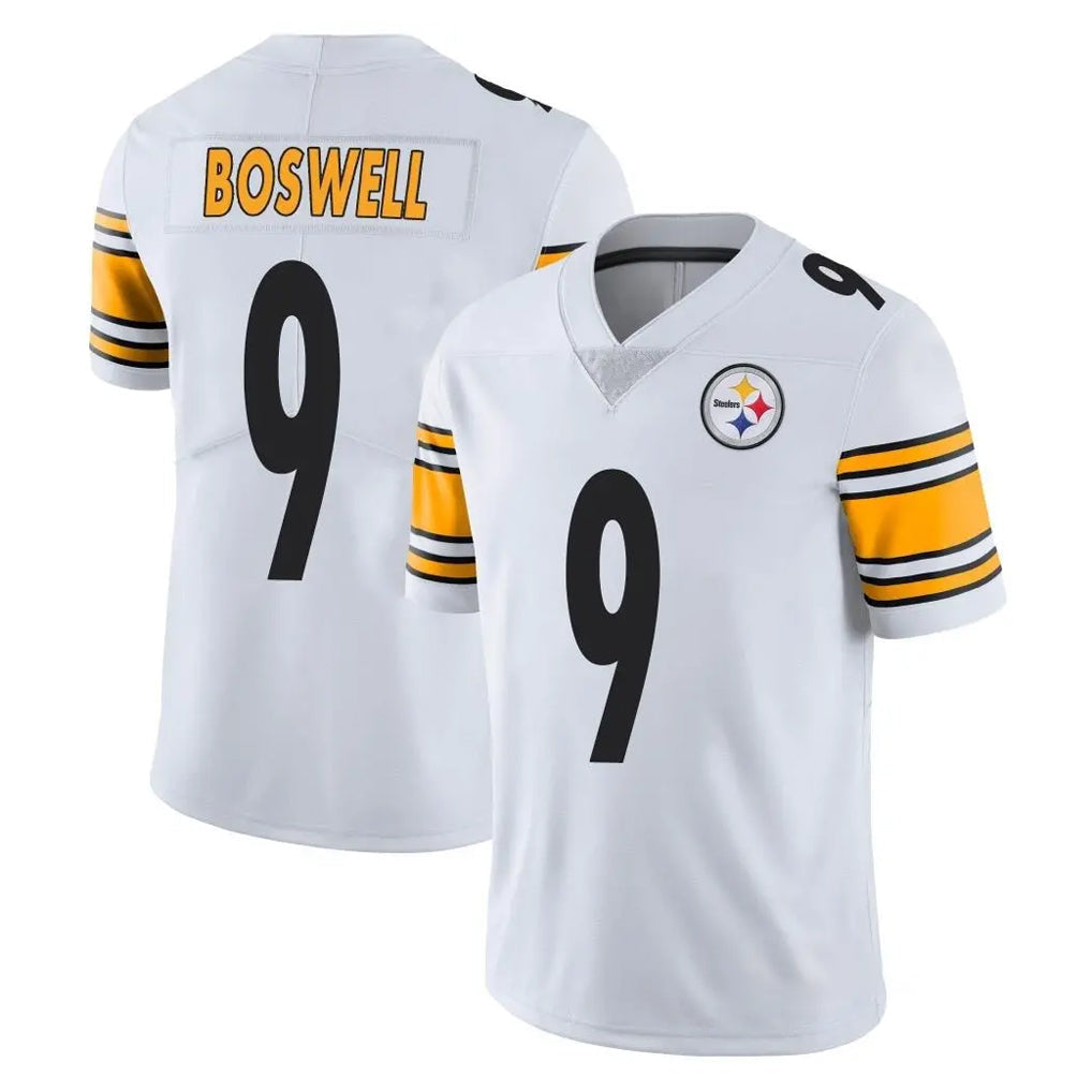 Tuec P.Steelers #9 Chris Boswell Player White Limited Vapor Untouchable Home Game Stitched Jerseys