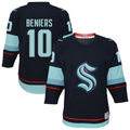 Tuec S.Kraken #10 Matty Beniers Navy Alternate Replica Player Jerseys