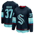 Tuec S.Kraken #37 Yanni Gourde Deep Sea Blue Home Breakaway Player Jerseys