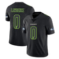 Tuec S.Seahawks #0 DeMarcus Lawrence Player Black Impact Limited Home Game Stitched Jerseys