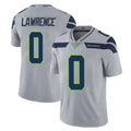 Tuec S.Seahawks #0 DeMarcus Lawrence Player Gray Limited Vapor Untouchable Home Game Stitched Jerseys