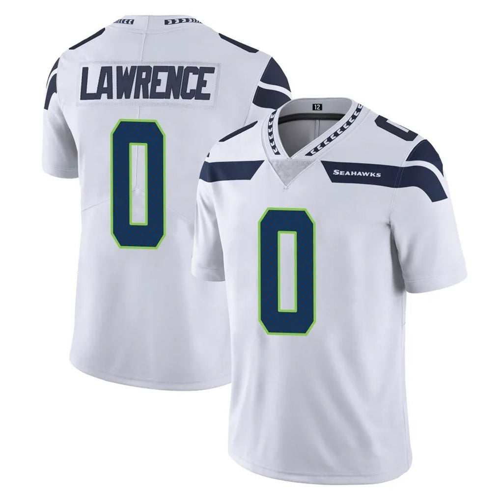 Tuec S.Seahawks #0 DeMarcus Lawrence Player White Limited Vapor Untouchable Home Game Stitched Jerseys