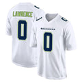 Tuec S.Seahawks #0 DeMarcus Lawrence Player White Tundra Fashion Home Game Stitched Jerseys