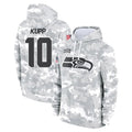 Tuec S.Seahawks #10 Cooper Kupp Player Arctic Camo Limited Salute to Service Pullover Hoodies Game Stitched Jerseys