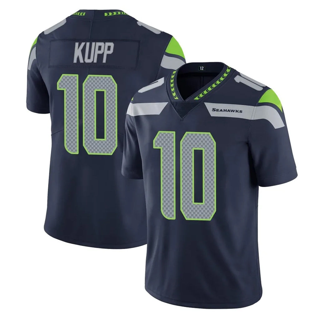 Tuec S.Seahawks #10 Cooper Kupp Player Navy Limited Vapor Untouchable Home Game Stitched Jerseys