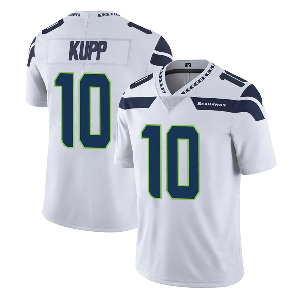 Tuec S.Seahawks #10 Cooper Kupp Player White Limited Vapor Untouchable Home Game Stitched Jerseys