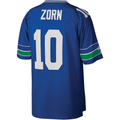 Tuec S.Seahawks #10 Jim Zorn Mitchell & Ness Royal Legacy Replica Jersey