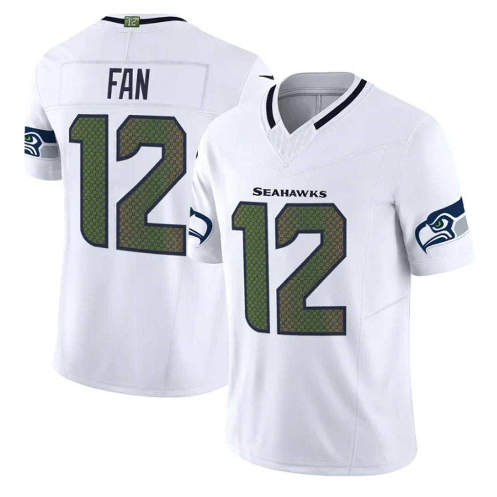 Tuec S.Seahawks #12 12th Fan Player Whitel Rivalries Vapor Limited Home Game Stitched Jerseys