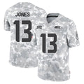 Tuec S.Seahawks #13 Ernest Jones IV Player Arctic Camo Limited Salute To Service Home Game Stitched Jerseys