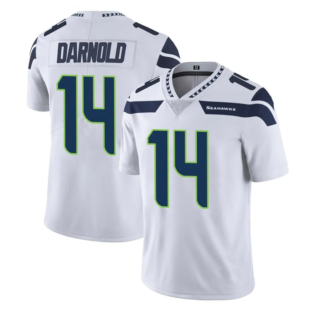 Tuec S.Seahawks #14 Sam Darnold Player White Limited Vapor Untouchable Home Game Stitched Jerseys