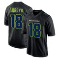 Tuec S.Seahawks #18 Elijah Arroyo Player Black Limited Fashion Home Game Stitched Jerseys