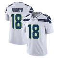 Tuec S.Seahawks #18 Elijah Arroyo Player White Limited Vapor Untouchable Home Game Stitched Jerseys