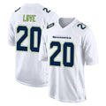 Tuec S.Seahawks #20 Julian Love Player White Tundra Fashion Home Game Stitched Jerseys