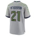 tuec S.Seahawks #21 Devon Witherspoon Player Gray Rivalries Collection Game Stitched Jerseys