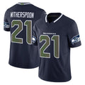 Tuec S.Seahawks #21 Devon Witherspoon Player Navy Rivalries Vapor Limited Home Game Stitched Jerseys