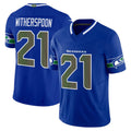 Tuec S.Seahawks #21 Devon Witherspoon Player Royal Rivalries Vapor Limited Home Game Stitched Jerseys