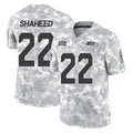 Tuec S.Seahawks #22 Rashid Shaheed Player Arctic Camo Limited Salute To Service Home Game Stitched Jerseys