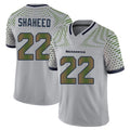 Tuec S.Seahawks #22 Rashid Shaheed Player Grey Limited 2025 Rivalries Collection Home Game Stitched Jerseys