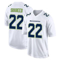 Tuec S.Seahawks #22 Rashid Shaheed Player White Tundra Fashion Home Game Stitched Jerseys