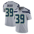 Tuec S.Seahawks #39 Ty Okada Player Gray Limited Vapor Untouchable Home Game Stitched Jerseys