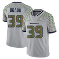 Tuec S.Seahawks #39 Ty Okada Player Grey Limited 2025 Rivalries Collection Home Game Stitched Jerseys