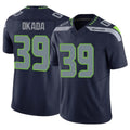 Tuec S.Seahawks #39 Ty Okada Player Navy Limited Vapor F.U.S.E. Home Game Stitched Jerseys