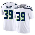Tuec S.Seahawks #39 Ty Okada Player White Limited Vapor F.U.S.E. Home Game Stitched Jerseys