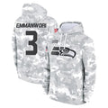 Tuec S.Seahawks #3 Nick Emmanwori Player Arctic Camo Limited Salute to Service Pullover Hoodies Game Stitched Jerseys