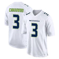 Tuec S.Seahawks #3 Nick Emmanwori Player White Tundra Fashion Home Game Stitched Jerseys