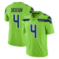 Tuec S.Seahawks #4 Michael Dickson Player Green Limited Color Rush Home Game Stitched Jerseys