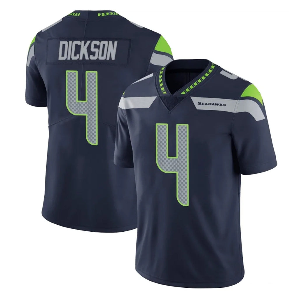 Tuec S.Seahawks #4 Michael Dickson Player Navy Limited Vapor Untouchable Home Game Stitched Jerseys