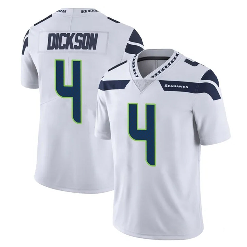 Tuec S.Seahawks #4 Michael Dickson Player White Limited Vapor Untouchable Home Game Stitched Jerseys