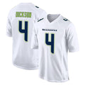 Tuec S.Seahawks #4 Michael Dickson Player White Tundra Fashion Home Game Stitched Jerseys