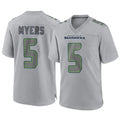 Tuec S.Seahawks #5 Jason Myers Player Gray Atmosphere Fashion Home Game Stitched Jerseys