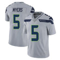Tuec S.Seahawks #5 Jason Myers Player Gray Limited Vapor Untouchable Home Game Stitched Jerseys