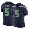 Tuec S.Seahawks #5 Jason Myers Player Navy Limited Vapor F.U.S.E. Home Game Stitched Jerseys