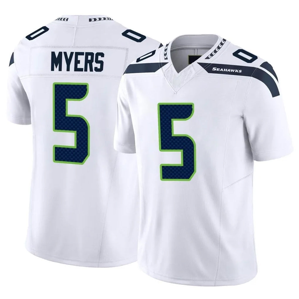 Tuec S.Seahawks #5 Jason Myers Player White Limited Vapor F.U.S.E. Home Game Stitched Jerseys