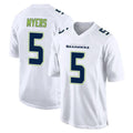 Tuec S.Seahawks #5 Jason Myers Player White Tundra Fashion Home Game Stitched Jerseys