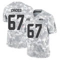 Tuec S.Seahawks #67 Charles Cross Player Arctic Camo Limited Salute To Service Home Game Stitched Jerseys