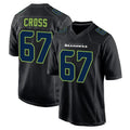 Tuec S.Seahawks #67 Charles Cross Player Black Limited Fashion Home Game Stitched Jerseys