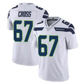 Tuec S.Seahawks #67 Charles Cross Player White Limited Vapor Untouchable Home Game Stitched Jerseys