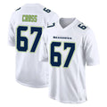 Tuec S.Seahawks #67 Charles Cross Player White Tundra Fashion Home Game Stitched Jerseys