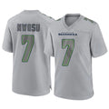 Tuec S.Seahawks #7 Uchenna Nwosu Player Gray Atmosphere Fashion Home Game Stitched Jerseys
