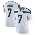Tuec S.Seahawks #7 Uchenna Nwosu Player White Limited Vapor Untouchable Home Game Stitched Jerseys