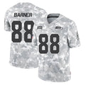 Tuec S.Seahawks #88 AJ Barner Player Arctic Camo Limited Salute To Service Home Game Stitched Jerseys