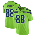 Tuec S.Seahawks #88 AJ Barner Player Green Limited Color Rush Home Game Stitched Jerseys