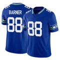 Tuec S.Seahawks #88 AJ Barner Player Royal Limited Throwback Vapor F.U.S.E. Home Game Stitched Jerseys